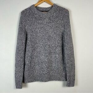 Theory‎ Speckled Crewneck Knit Sweater Small Old Money Academia Luxury Heritage